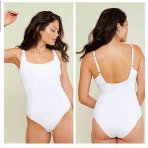 Andie The Havana Ribbed Long Torso One Piece Swimsuit XXXL